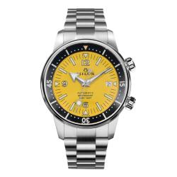 Montre Archimèdes Aqua Steel Yellow Stone - Milus