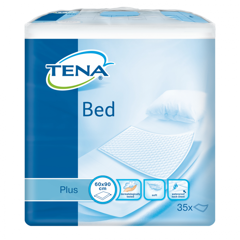 4 paquets - TENA Bed Plus alèse jetable 60 x 90 cm - 120 unités