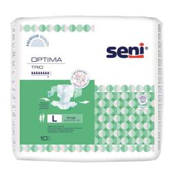 6 paquets - Changes complets SENI OPTIMA TRIO - Nuit - L - 60 unités