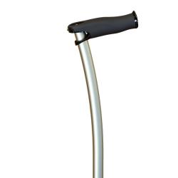 Canne de marche INDESmed en aluminium - Taille : M - Gris - M