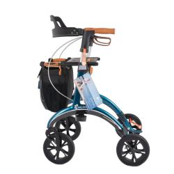 Déambulateur carbone Saljol tout en 1 - Noir mat - 180 kg