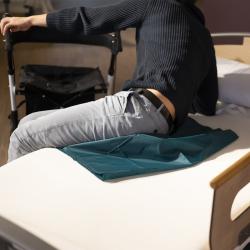 Drap de glisse/de transfert - Taille : Moyen - Bleu - Moyen