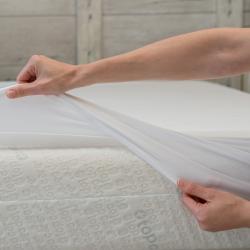 Drap housse pour incontinence Dermofresh - Blanc - 140 x 200 cm