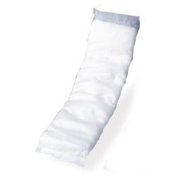 Echantillon - Protection droite avec bande adhésive 33 x 11 cm - Blanc - 33 cm