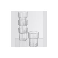 Gobelet avec repère doseur - Orange - 16 cl