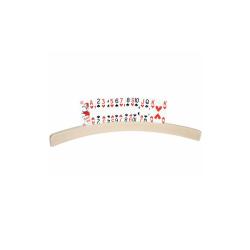 Grand support de cartes à jouer en bois - 50 cm