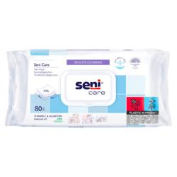 Lingettes nettoyantes hypoallergenique (x80) SENI - 30 cm