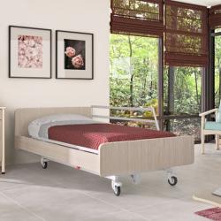 Lit médicalisé électrique X'PRIM - Winncare - Madison walnut - 200 cm