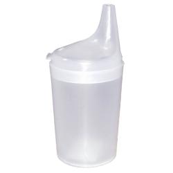 Gobelet à long bec verseur - Transparent - 14 cm