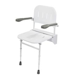 Siège de douche mural rabattable Banwell - 38 cm