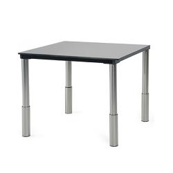 Table à hauteur variable 2 places Vari'Table - Pierre de Lune - 90 cm