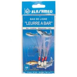 Bas De Ligne Flashmer Leurre À Bar