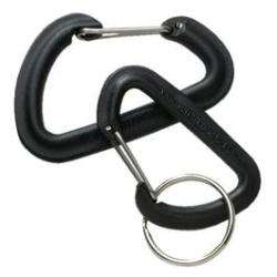 Mousqueton Porte-clés Micron Small Black Diamond