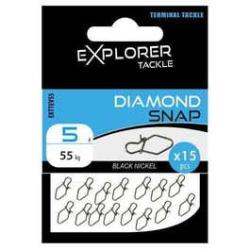 Agrafes Diamond Snap | Explorer Tackle