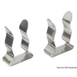 Clip Inox 25/32 Mm - Vendus Par Paire