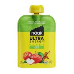 Puree Ultra Energy 90g Pomme Sirop Naak
