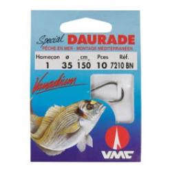 HameÇons MontÉs SpÉcial Daurade 7210bn Waterqueen
