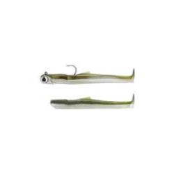Leurre Souple ArmÉ Mud Digger+ TÊte PlombÉe Shore 2g Kaki Fiiish