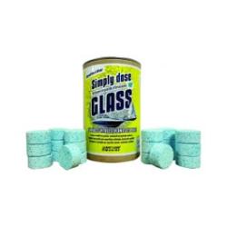Simply Glass - Nettoyant Surfaces Vitrees. Vernies Et Polies - 20 Pastilles Effervescentes De 5 Grs - Matt Chem