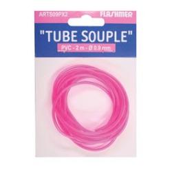 Tube Souple Flashmer Fluo Rose 2m D90