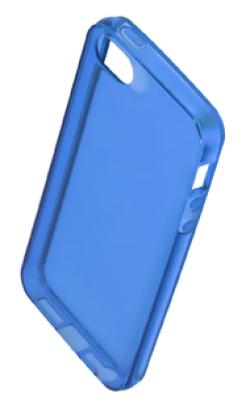Coque TPU slim iPhone 5/5S/SE uni bleu