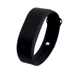 Bracelet d\'alerte connecte noir