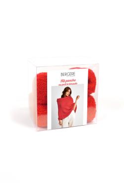Kit poncho ou pull à torsades Colchide - Bergère de France