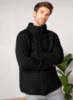 Fiche modèle - Veste zippée col montant Andy - Bergère de France