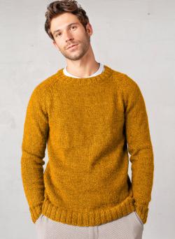 Fiche modèle - Pull col rond Dylan - Bergère de France