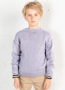 Fiche modèle - Pull col rond Sean - Bergère de France