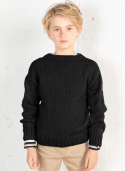 Fiche modèle - Pull col rond Stanis - Bergère de France