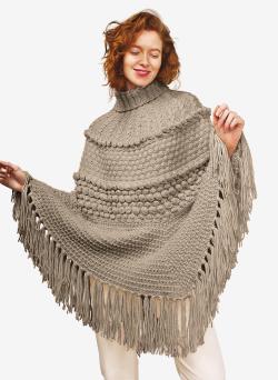 Fiche modèle - Poncho Solene - Bergère de France