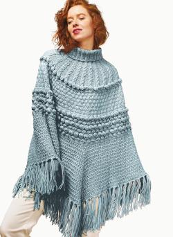 Fiche modèle - Poncho Selma - Bergère de France