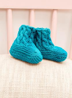 Fiche modèle - Chaussons bottes bébé Ilane - Bergère de France