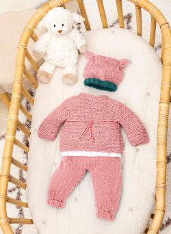 Fiche modèle - Bonnet bébé Betty - Bergère de France