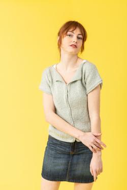 Fiche modèle - Gilet sans manches Barbara - Bergère de France