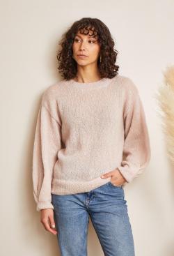 Fiche modèle - Pull duveteux Florence - Bergère de France