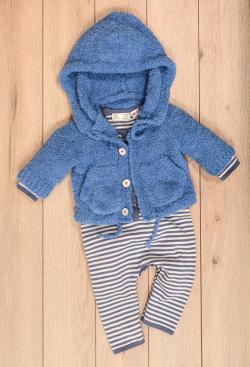 Fiche modèle - Gilet à capuche Pierre - Bergère de France
