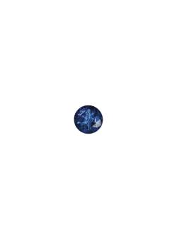 Lot de 5 pierres à coudre Ø 22mm Bleu - Bergère de France