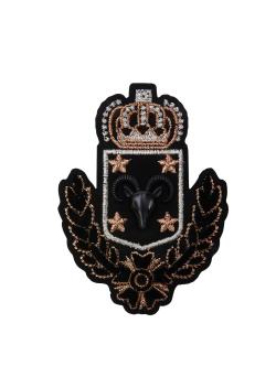 Écusson couronne et relief - Bergère de France