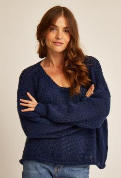 Fiche modèle - Pull Loose Fiona - Bergère de France