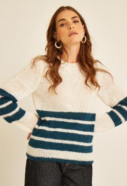Fiche modèle - Pull Marin Florie - Bergère de France