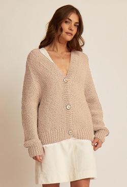 Fiche modèle - Gilet empiècement point mousse Bella - Bergère de France