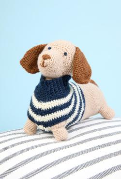 Fiche modèle - Icare le teckel au crochet - Bergère de France