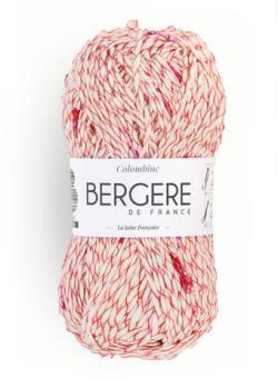 Fil à tricoter - COLOMBINE FRAISE - Bergère de France