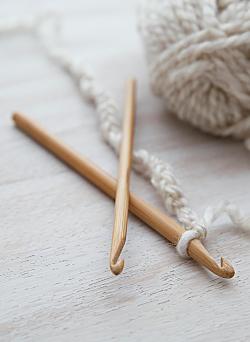 Crochets bambou sans manche, 15 cm n°5 - Bergère de France