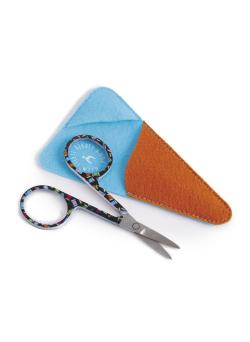 Ciseaux et son étui, Dim. 9,5 cm - Bergère de France