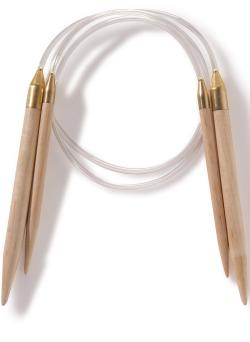 Aiguilles circulaires érable, 80 cm n°12 - Bergère de France