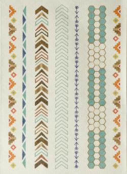 Planche Frises pour customisation, 22 x 30 cm, Bergère de France