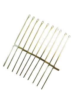 Lot de 10 aiguilles métal pour machine à tricoter, Silver